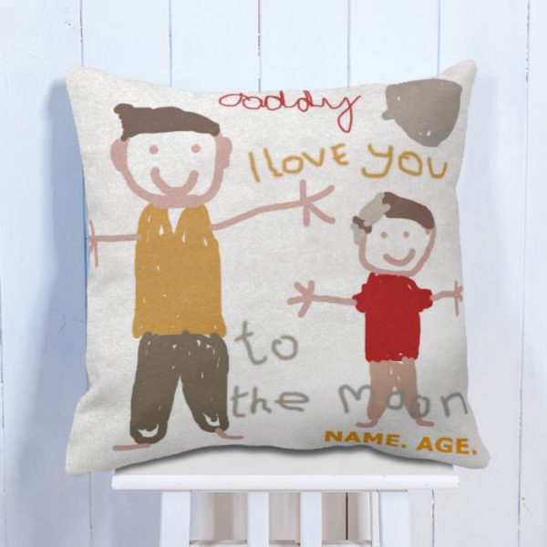 Personalised Cushion Father's Love