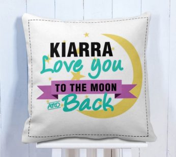 Personalised Cushion Love You To The Moon