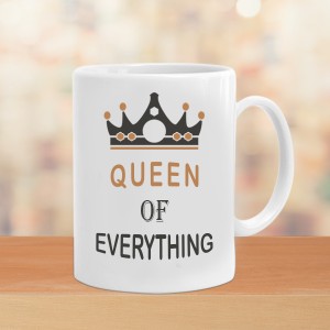 Queen of Everything Couple Mugs