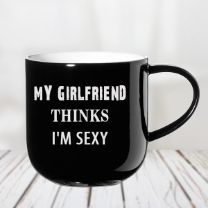 Girlfriend Thinks I'm Sexy Couple Mugs