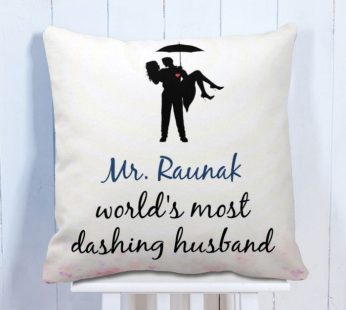 Personalised Cushion For Mr. Love