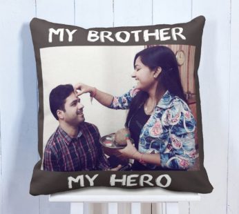 Personalised Cushion My Brother Rockstar