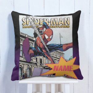 Personalised Cushion For SpiderMan