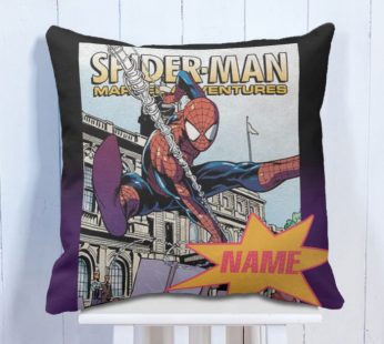 Personalised Cushion For SpiderMan