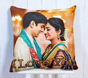 Personalised Cushion Love Forever Happiness