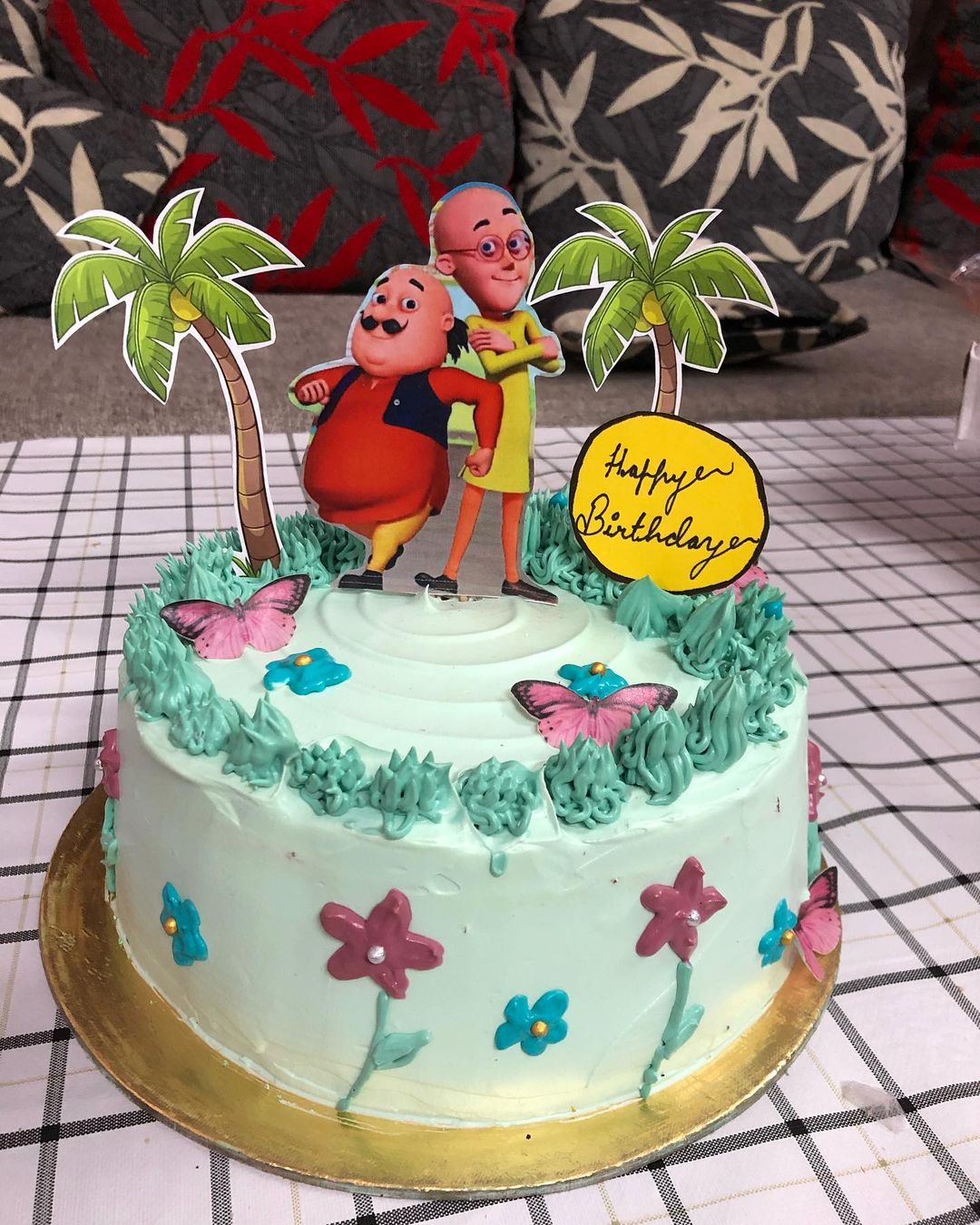 Buy Motu Patlu Birthday Cake Online | Motu Patlu theme cakes ...