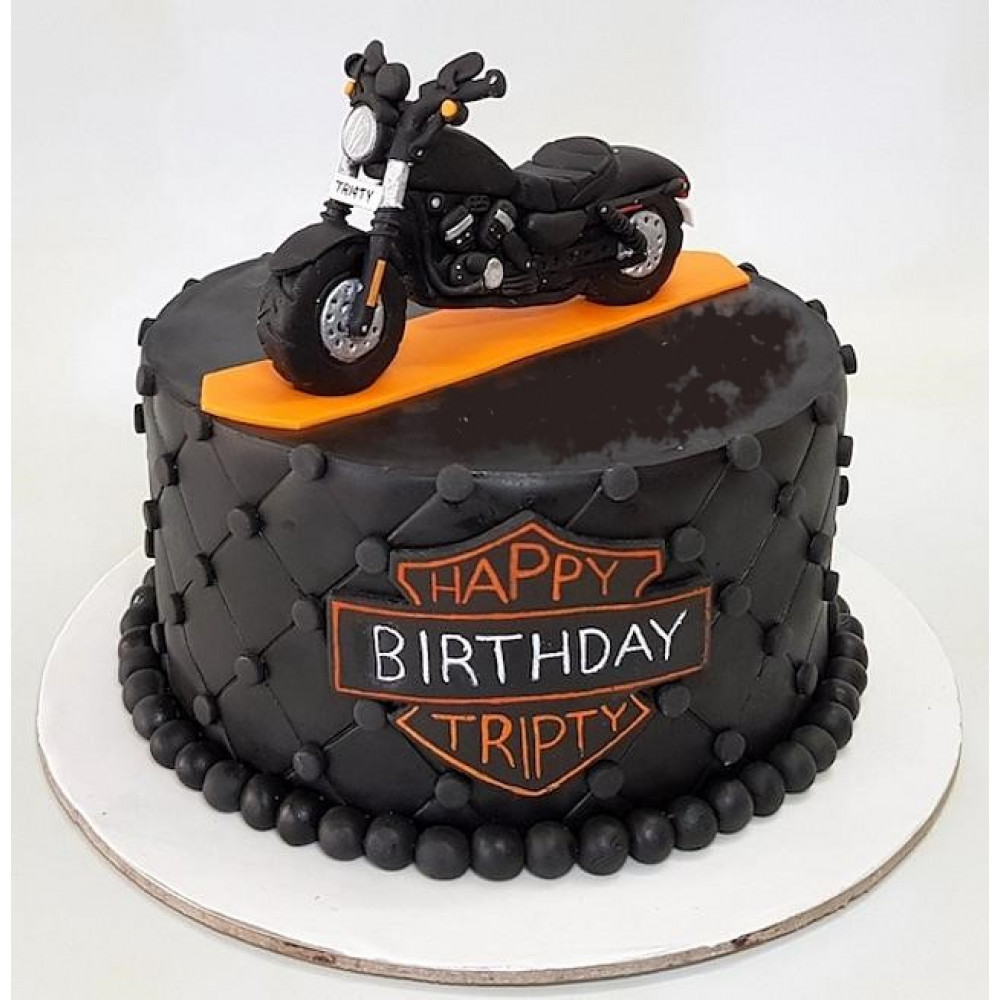 Harley Davidson Cake Harley Davidson Theme Cake Online Buy Send
