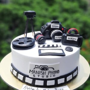 Photographer Birthday Cake