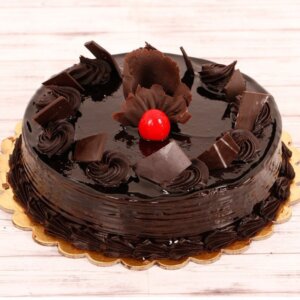 chocolate truffle cream cake