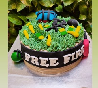 Free Fire Theme Cake