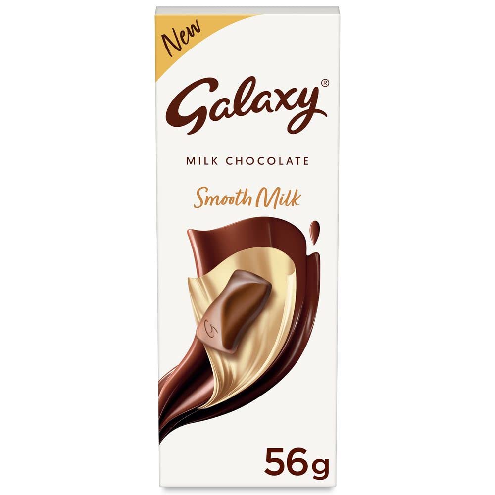 Galaxy milk chocolate 96gm + 185