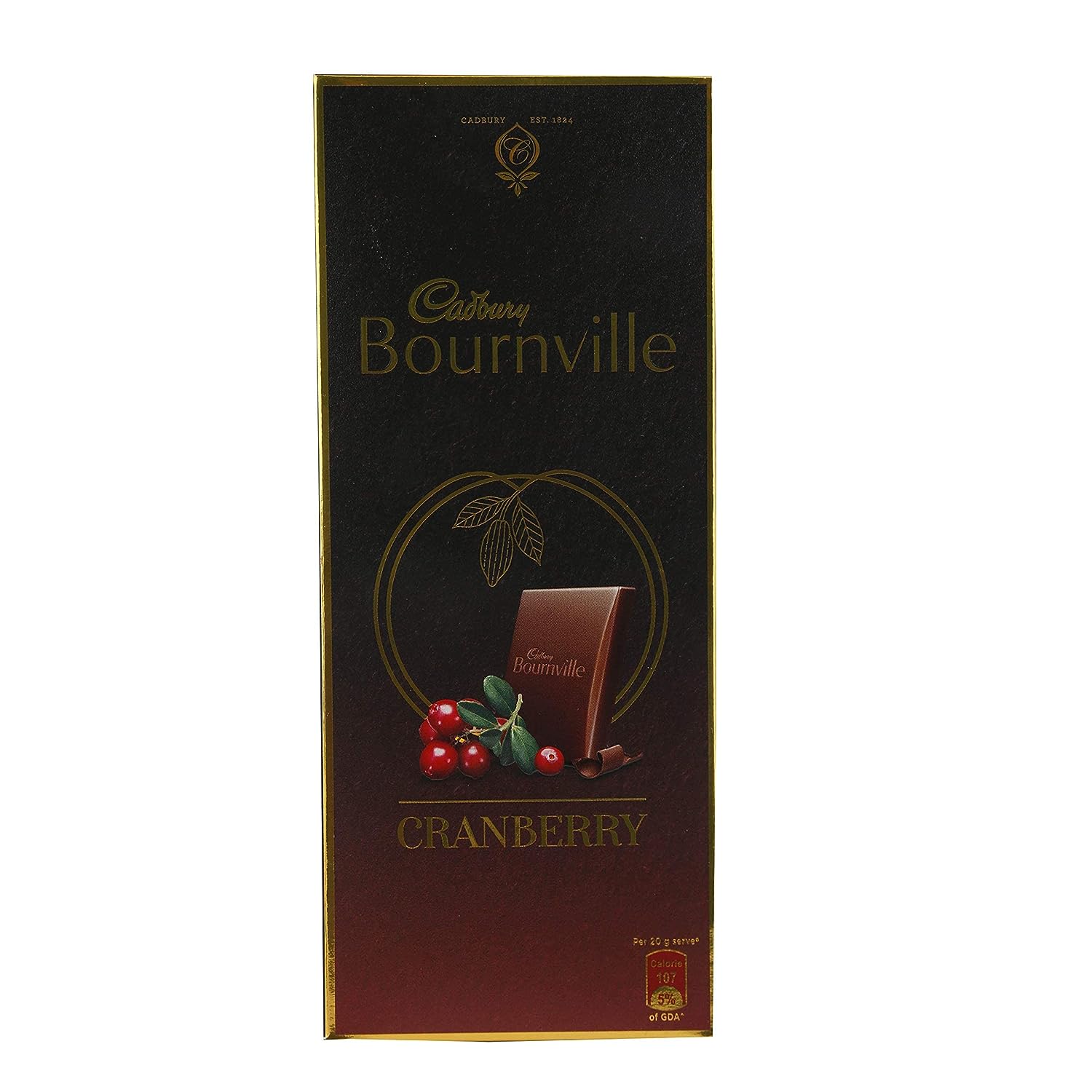Cadbury Bournville – Cranberry, 80g + 100
