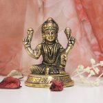 Goddess Lakshmi Idol (Brass) 