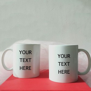 Mug with Only Text + ₹249